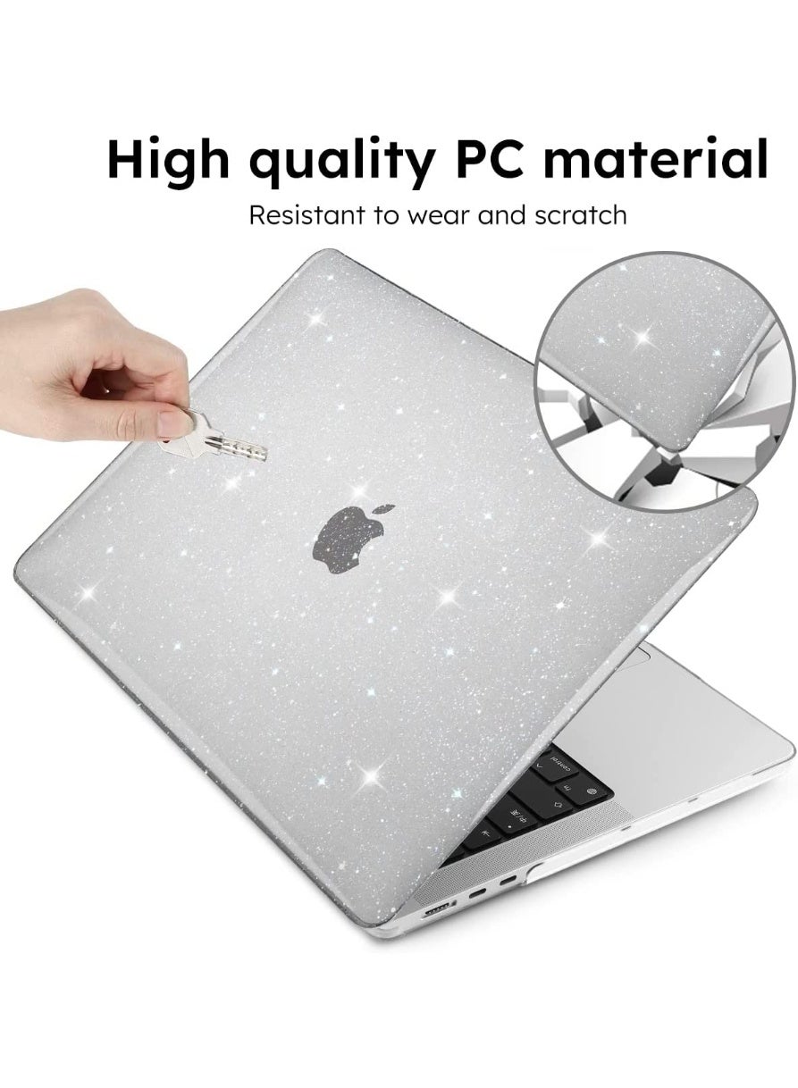 1Pack Compatible with MacBook Air 15 inch Case, M5 A3448/M4 A3241/M3 A3114/M2 A2941 (Released 2026 to 2023),Clear